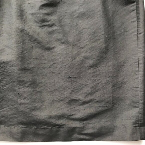 PLENTY party LBD, one-shoulder, silk, ruffle & bling form-fitting dress sz 8 - Picture 15 of 16